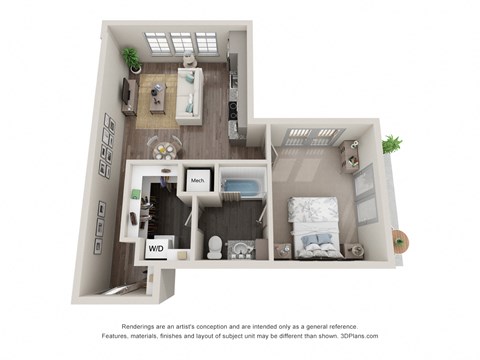 577 Meeting Street Studio-2 Beds Apartment for Rent - Photo Gallery 35